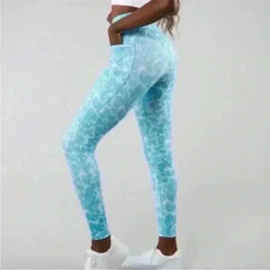 BuffBunny Limitless Leggings Reflection Print Size Small